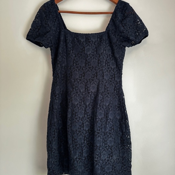 Abercrombie & Fitch Navy Blue Dress - size small - Picture 4 of 4